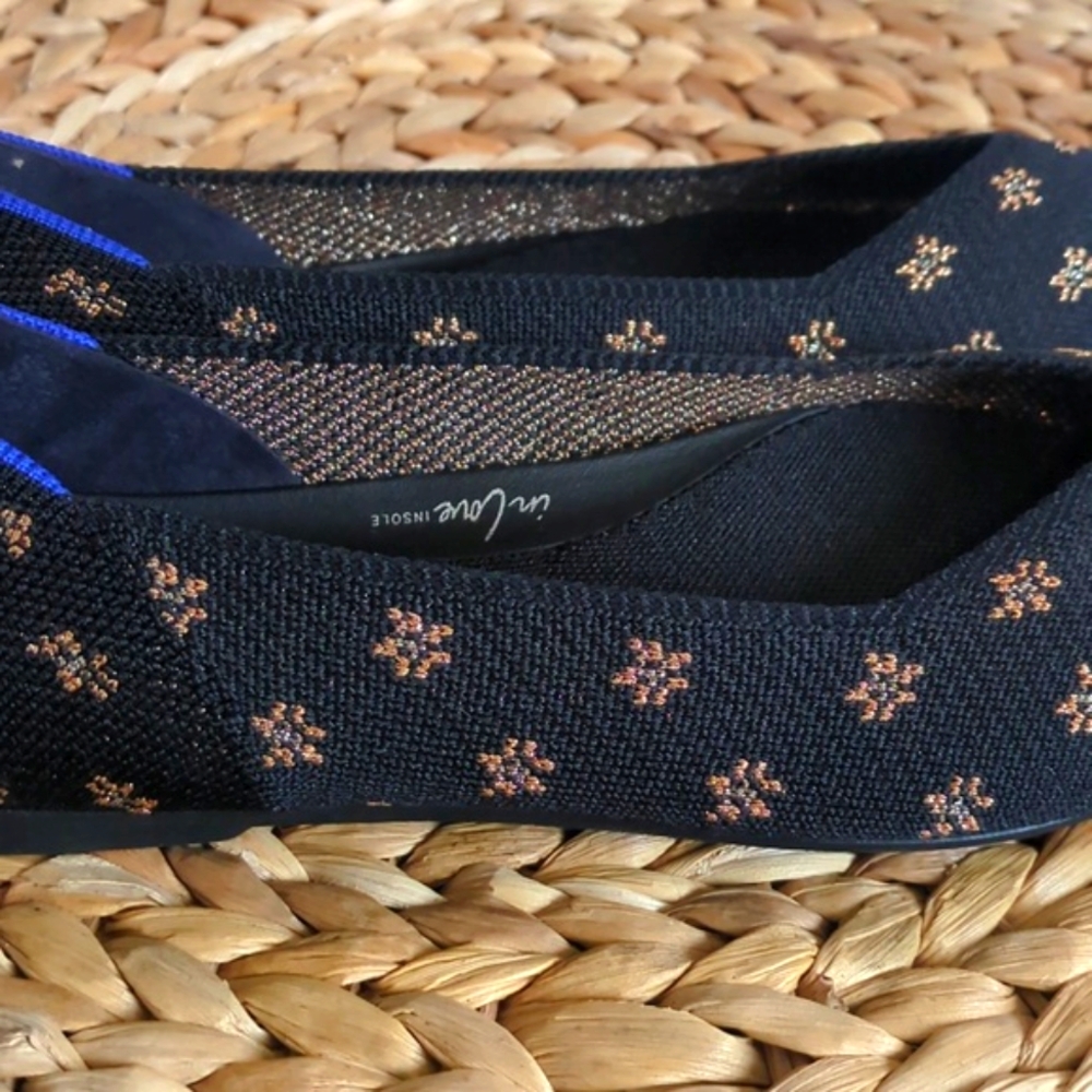 NIB Rothys The Point II Daisy Sparkle - Picture 7 of 14
